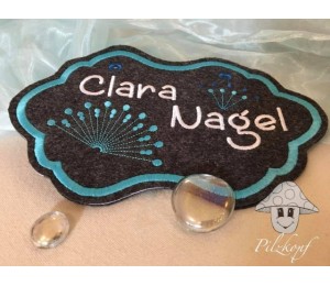 Stickserie ITH - Basic Türschilder 2